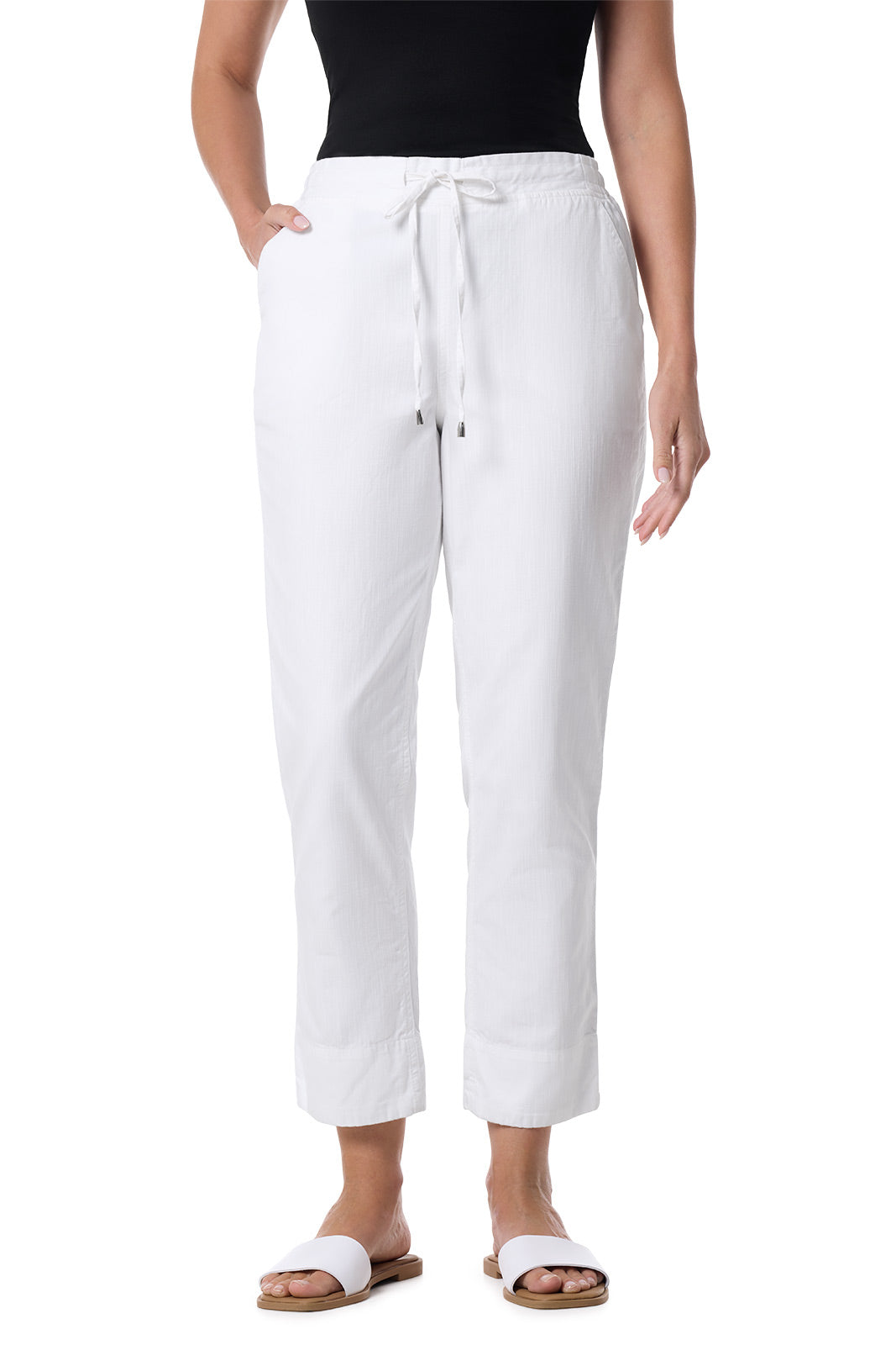 Women's Enclave Weekend Pants | White Chambray