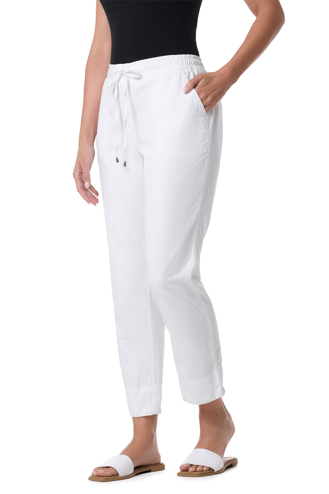 Women's Enclave Weekend Pants | White Chambray