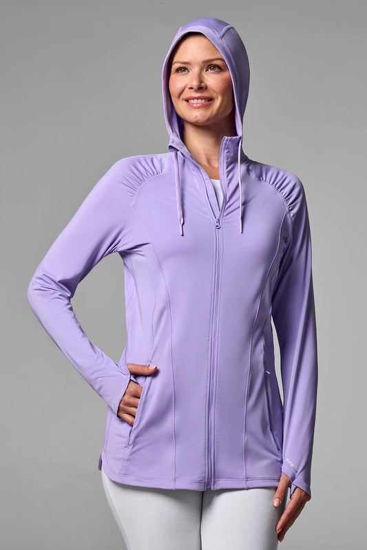 Women's Astir Full-Zip Jacket | Lavendula