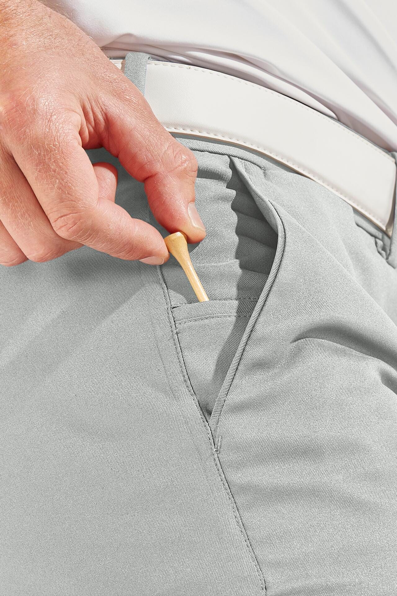 Men's Flaig Performance Pants | Sand Grey