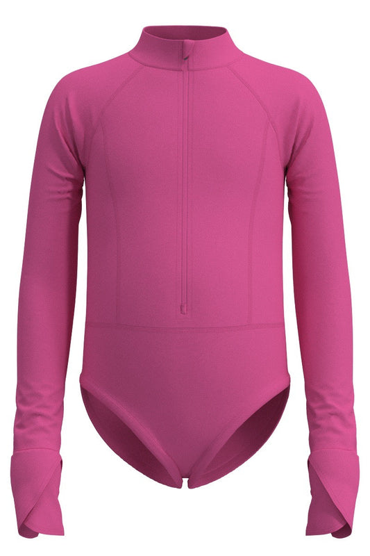 Kid's Koko Long Sleeve Swimsuit | Tulip Pink