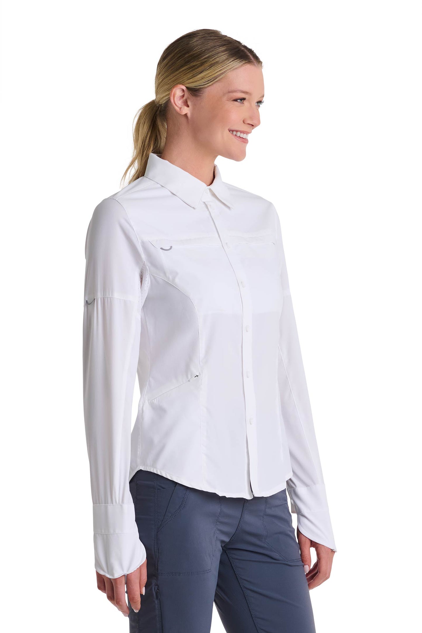Women's Kodia Fishing Shirt | White