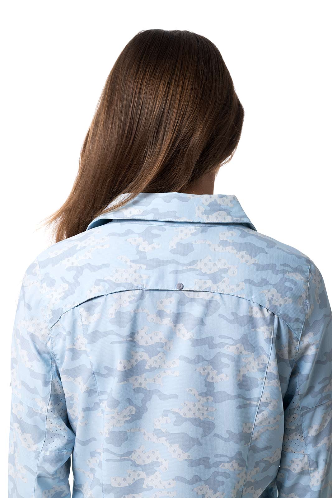 Women's Kodia Fishing Shirt | Skyride Coastal Camo