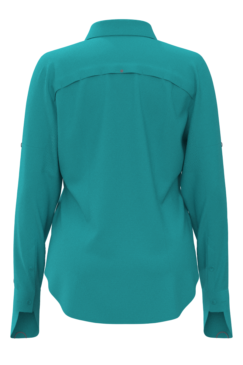 Women's Kodia Fishing Shirt | Coolibar Blue