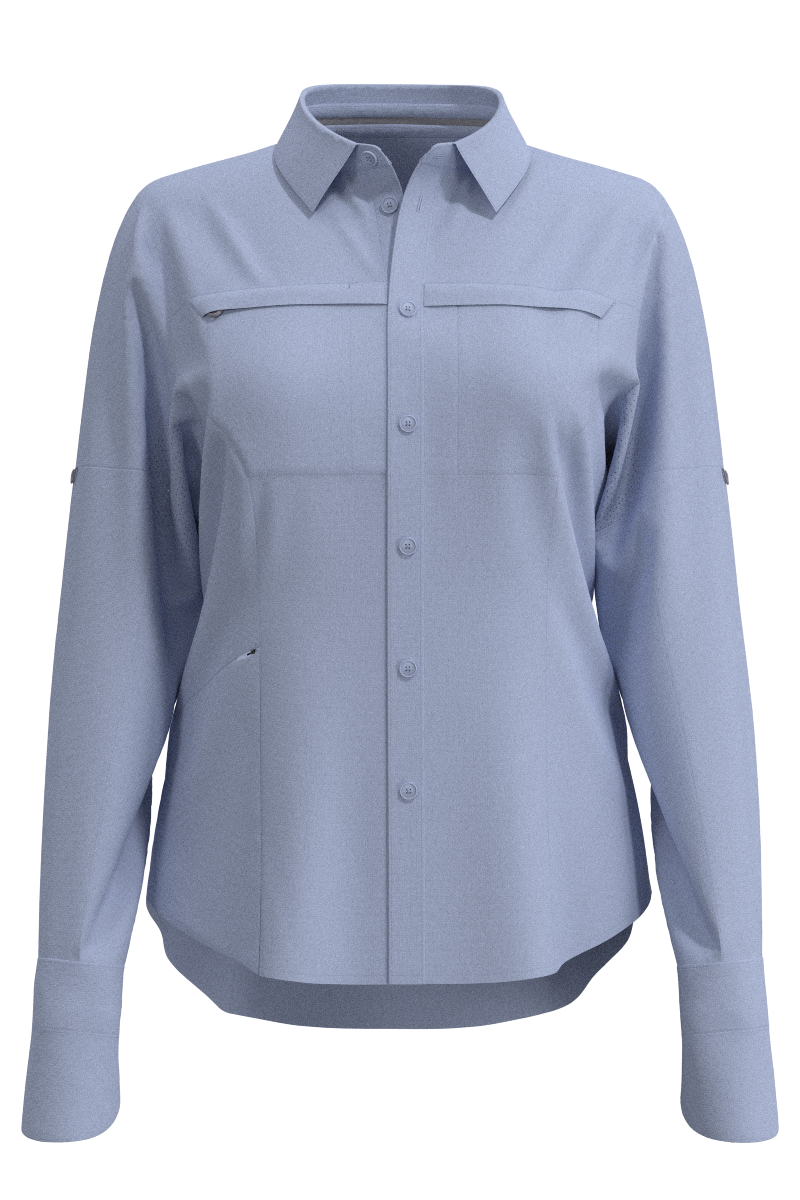Women's Kodia Fishing Shirt | Periwinkle