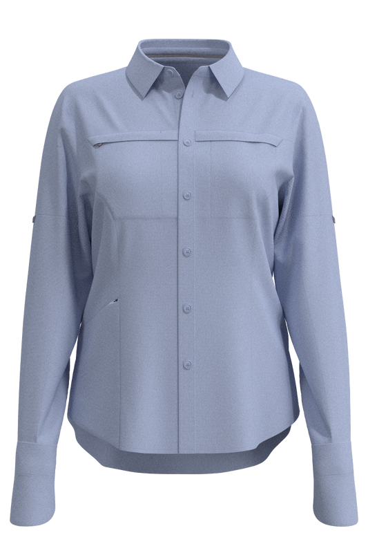 Women's Kodia Fishing Shirt | Periwinkle