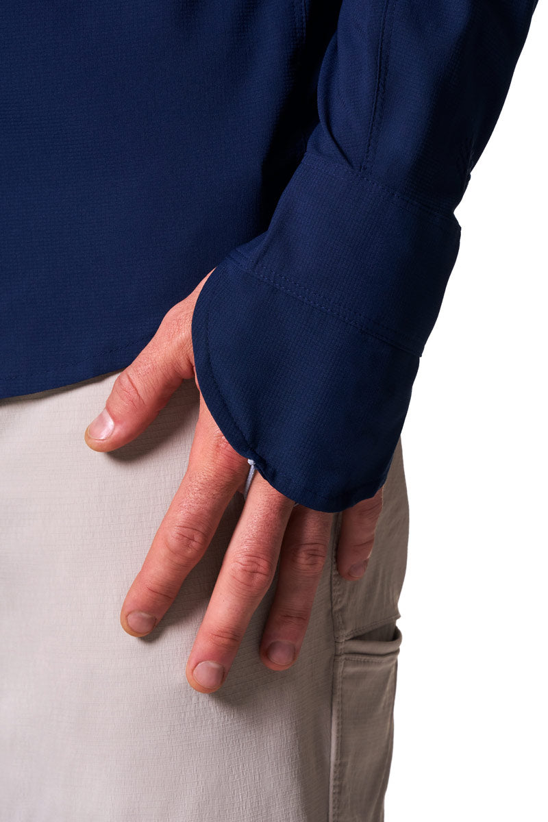 Men's Nassau Fishing Shirt | Navy