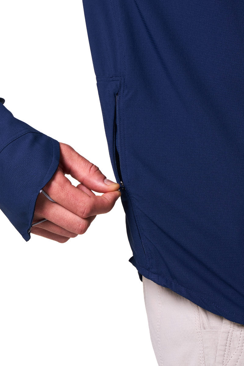 Men's Nassau Fishing Shirt | Navy