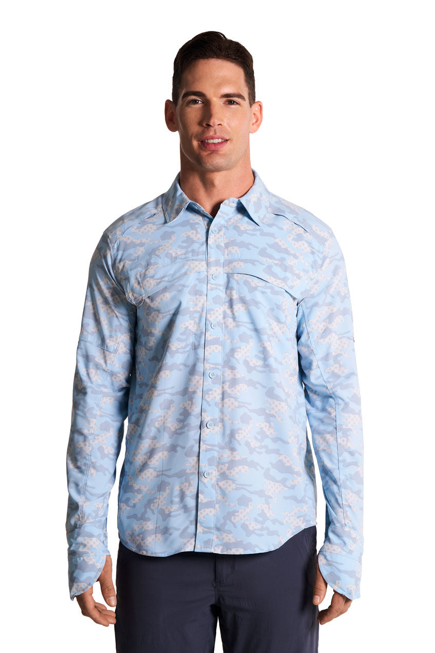 Men's Nassau Fishing Shirt | Skyride Coastal Camo