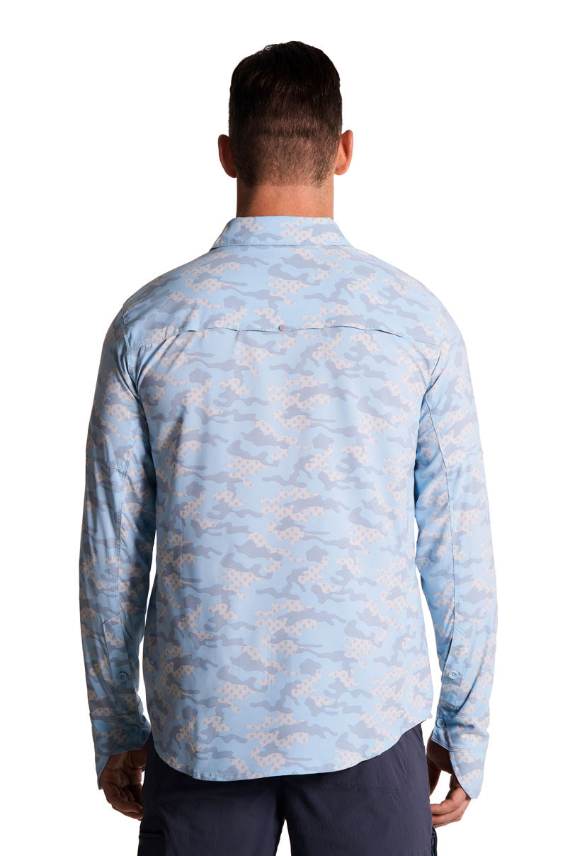 Men's Nassau Fishing Shirt | Skyride Coastal Camo