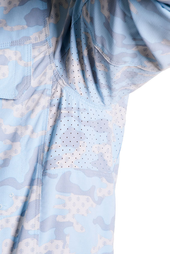 Men's Nassau Fishing Shirt | Skyride Coastal Camo