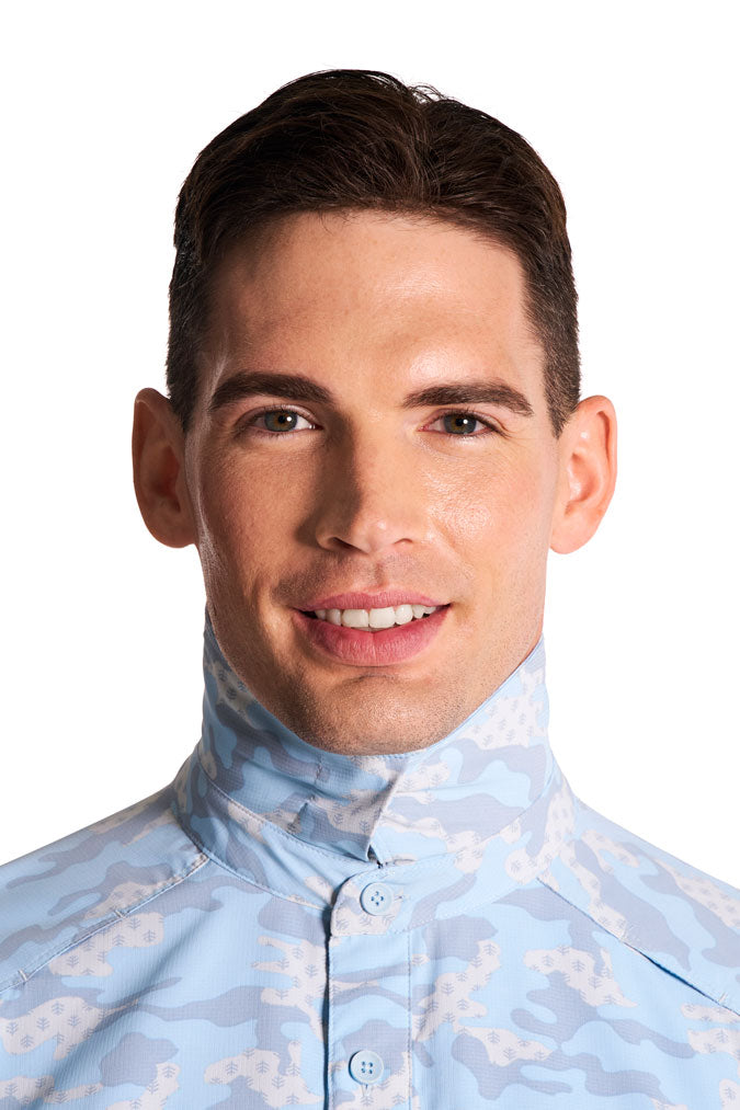 Men's Nassau Fishing Shirt | Skyride Coastal Camo