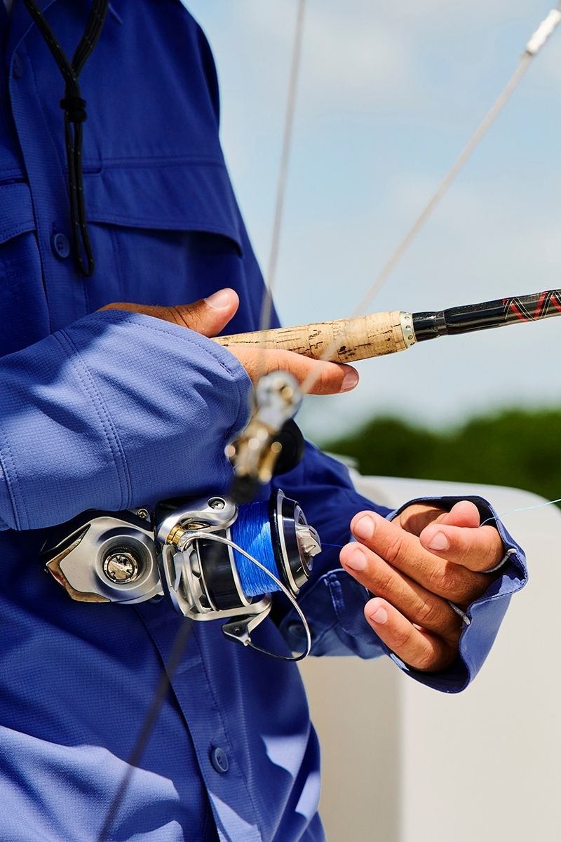 Men's Nassau Fishing Shirt | Navy