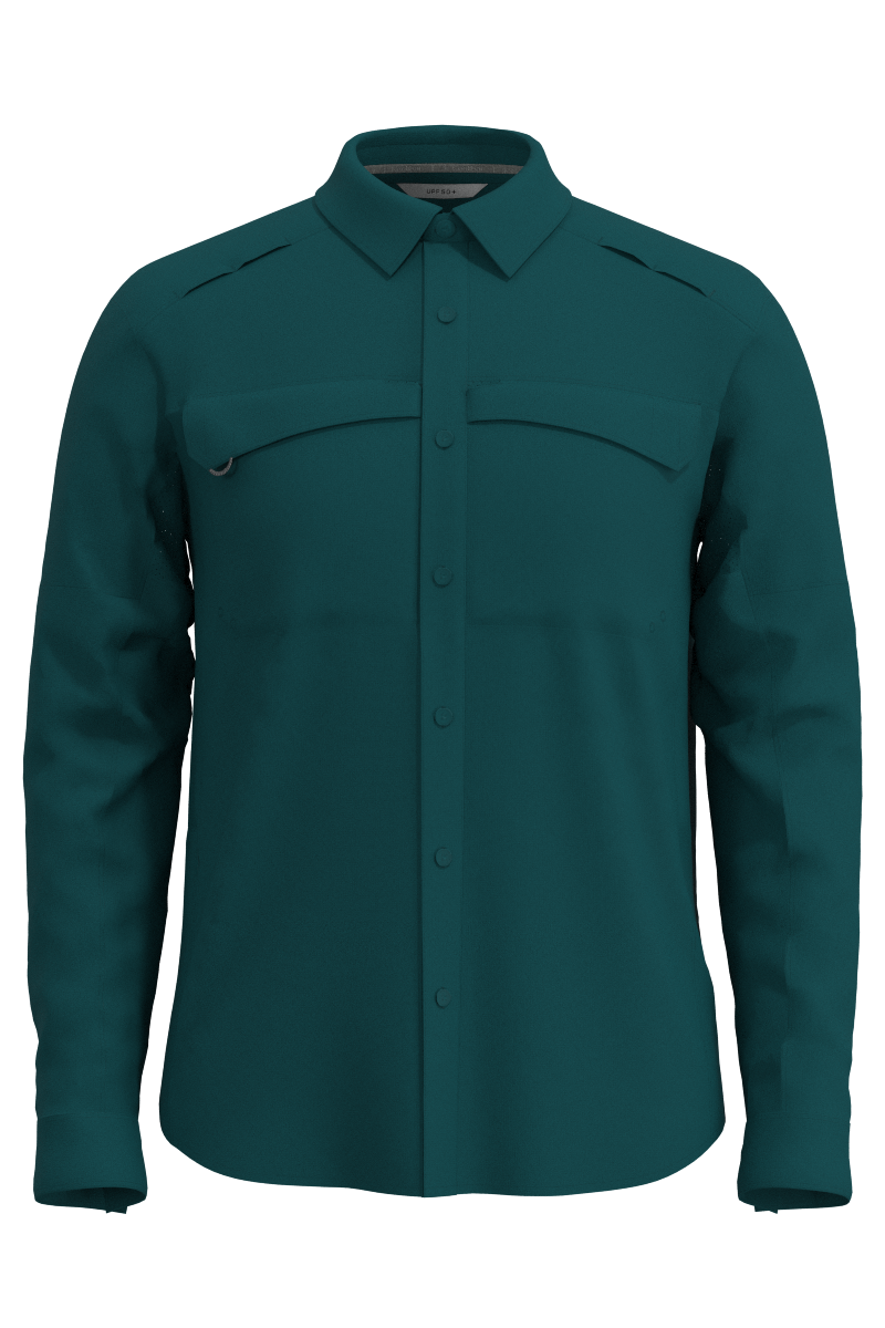 Men's Nassau Fishing Shirt | Transformative Teal