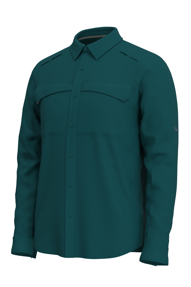 Men's Nassau Fishing Shirt | Transformative Teal