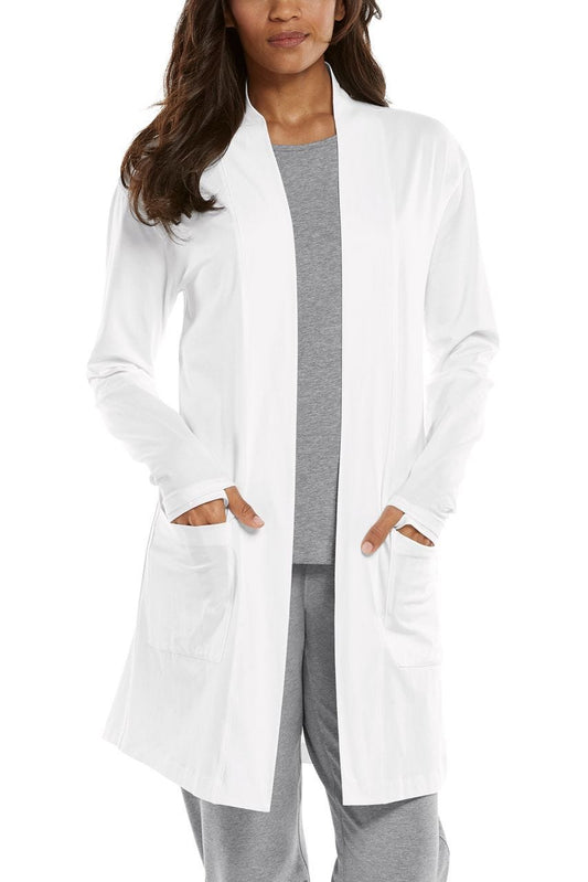Women's Corbella Cardigan | White | Core