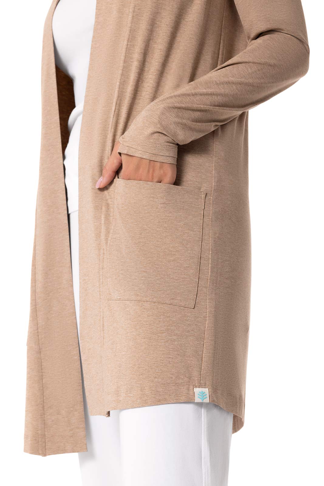 Women's Corbella Cardigan | Dark Taupe