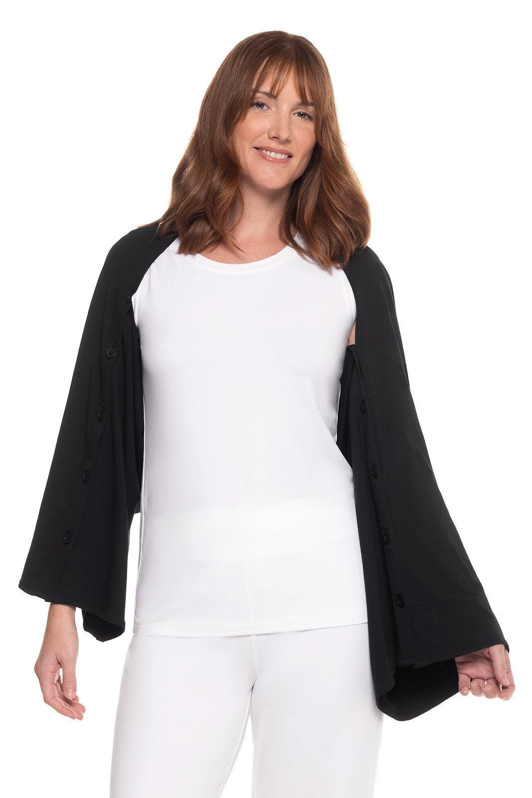 Women's Revilla Convertible Sun Wrap | Black | Core