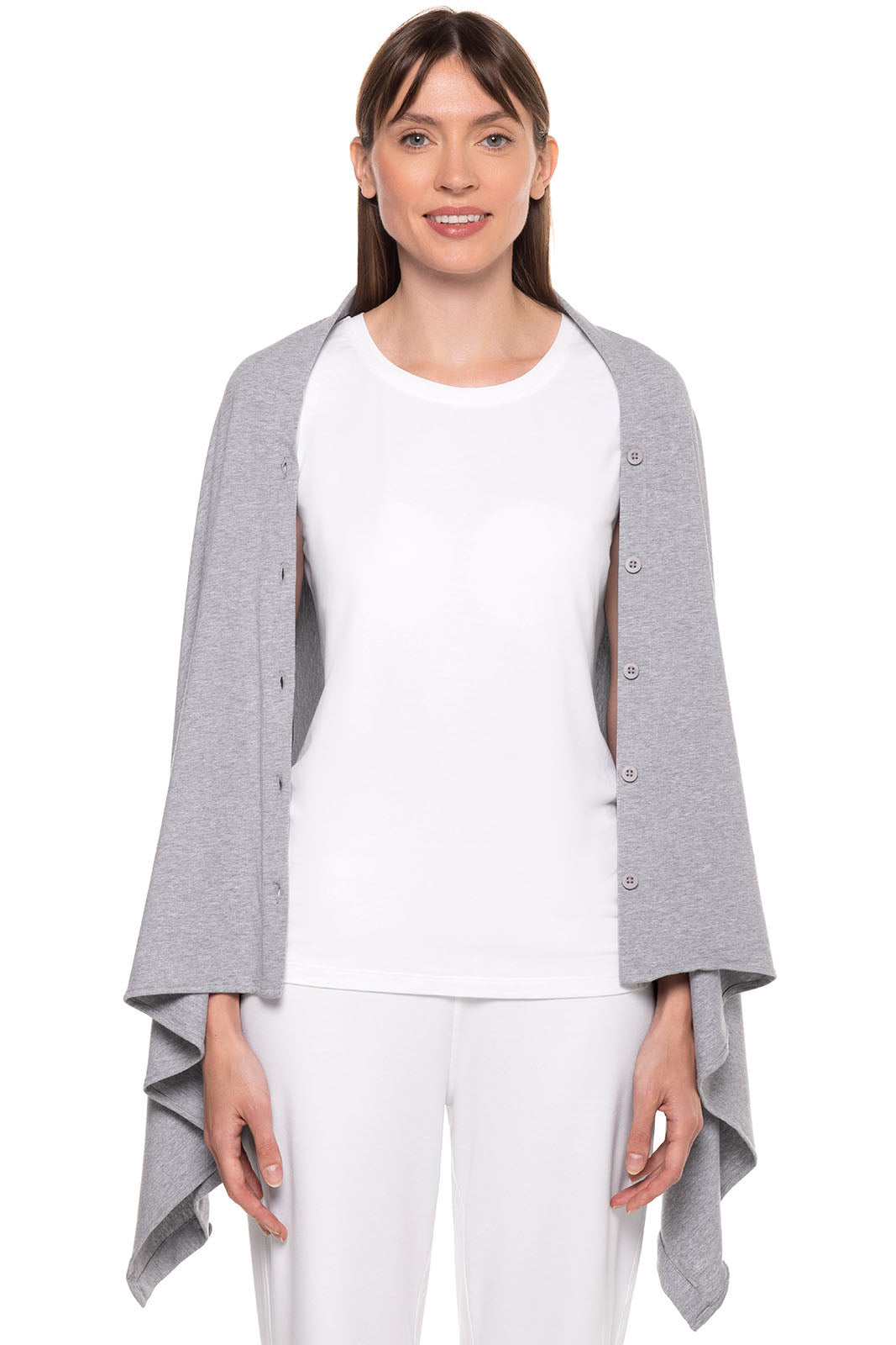 Women's Revilla Convertible Sun Wrap | Grey Heather | Core