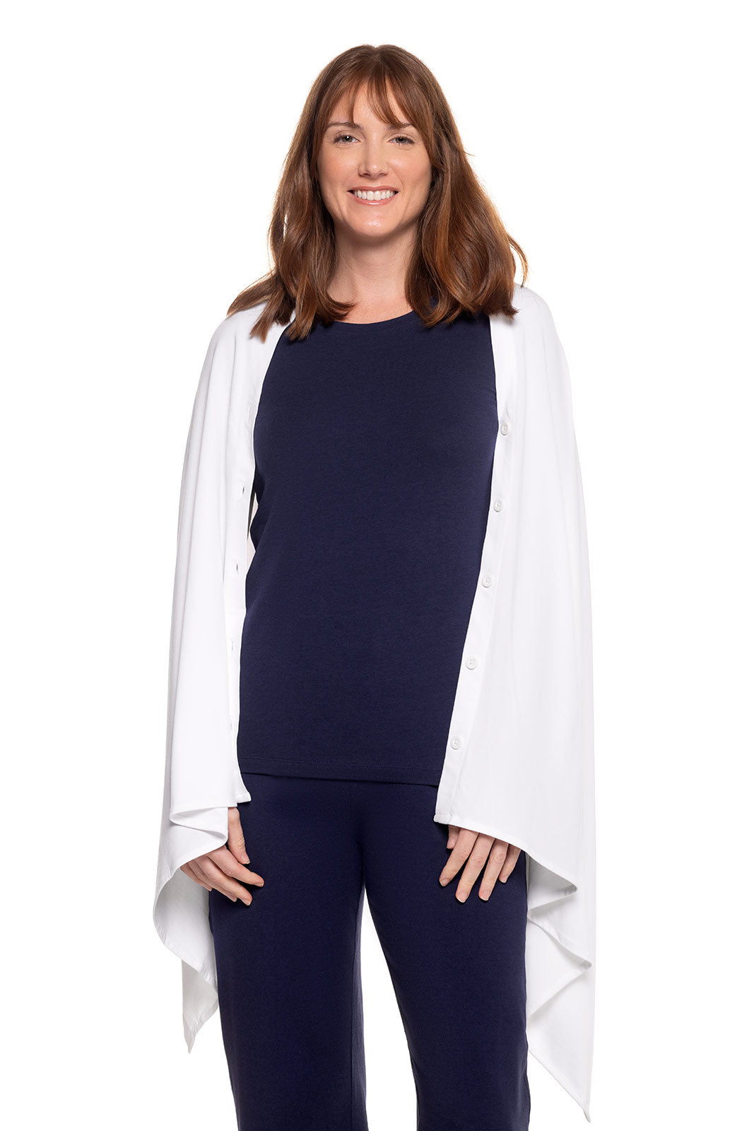 Women's Revilla Convertible Sun Wrap | White | Core
