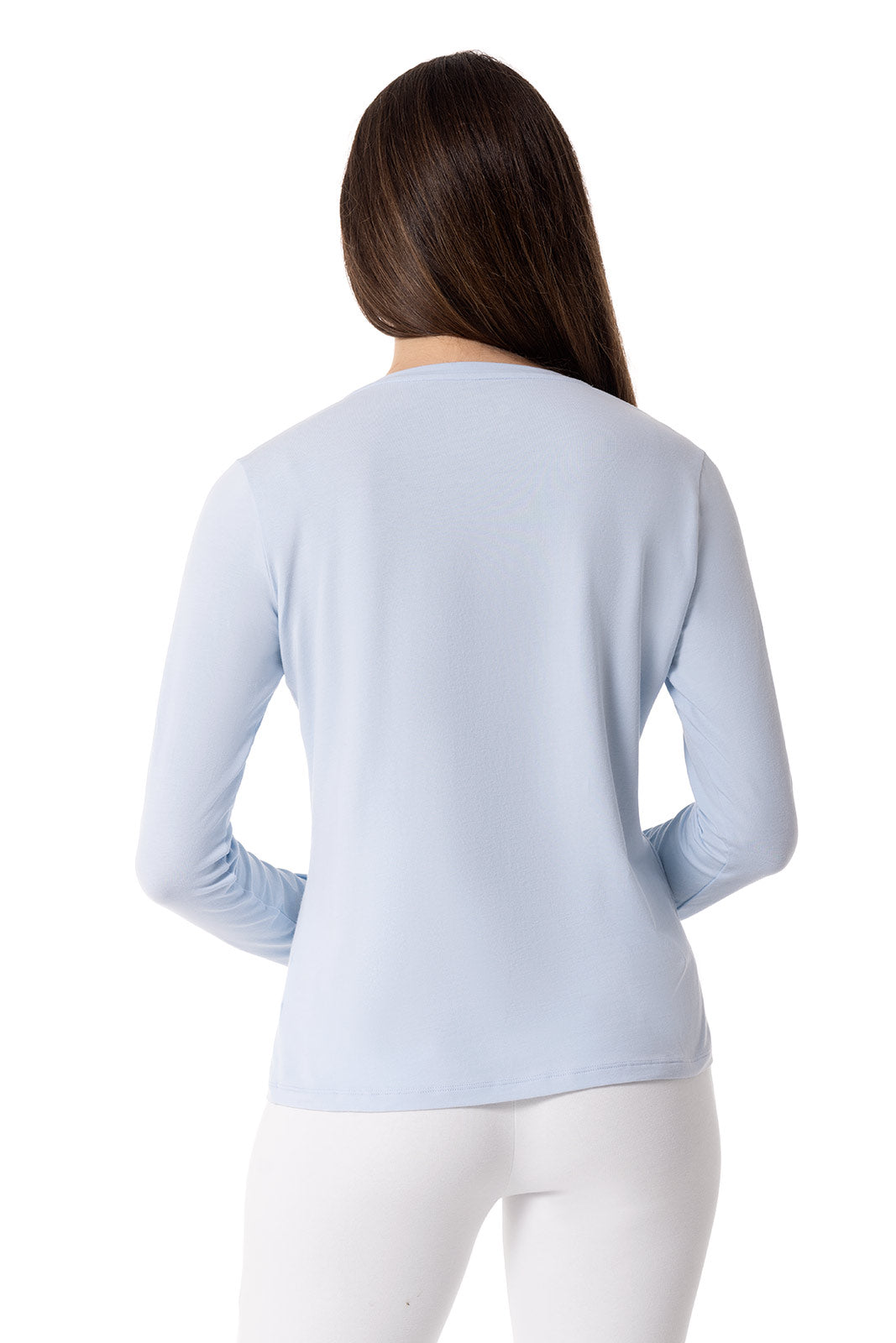 Women's Morada Everyday Long Sleeve V-Neck T-Shirt | Skyride