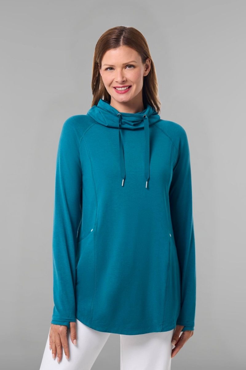 Women's LumaLeo Pullover | Bluejay