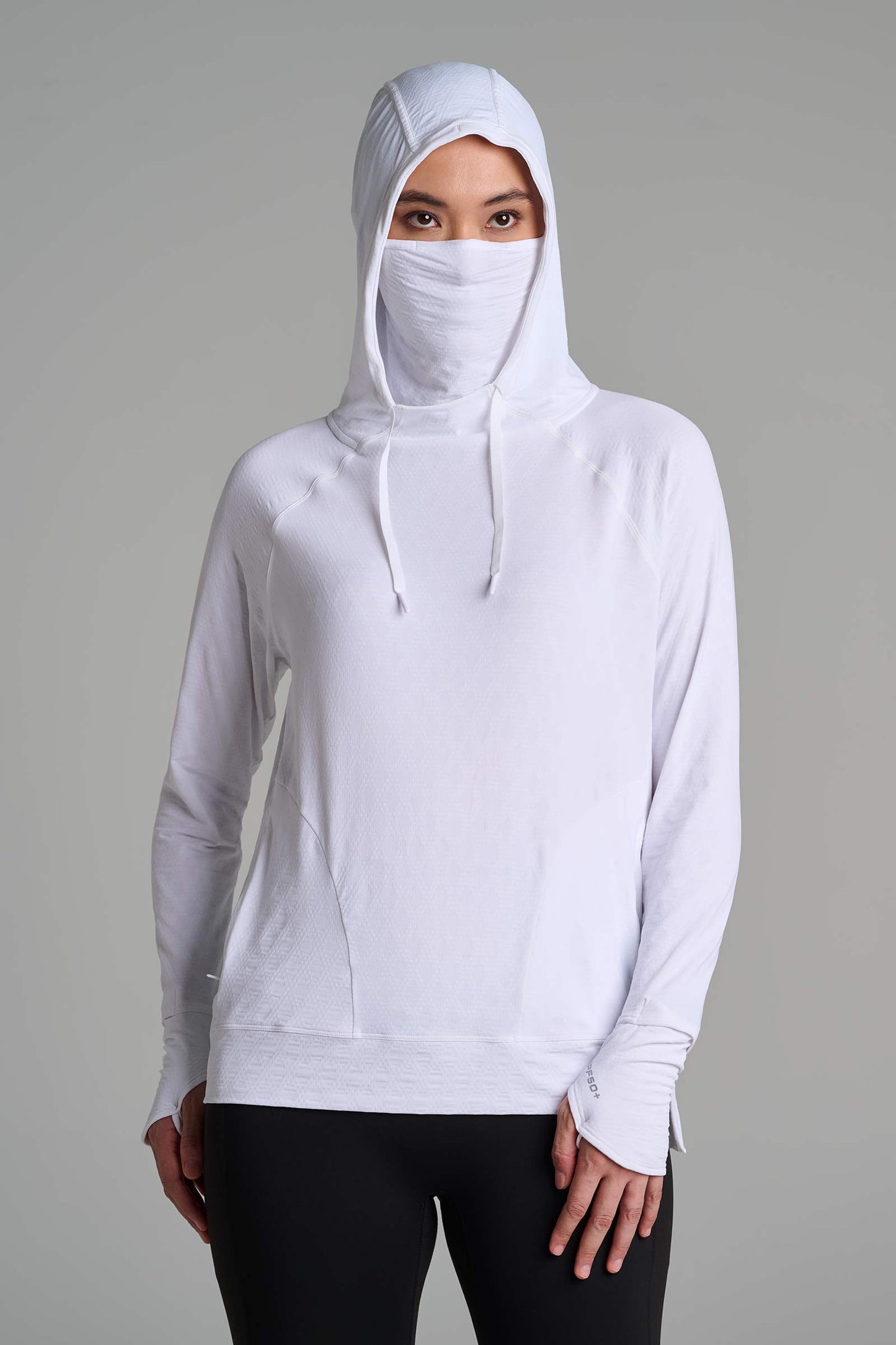 Women's Arabella Hoodie | White Diamond Jacquard