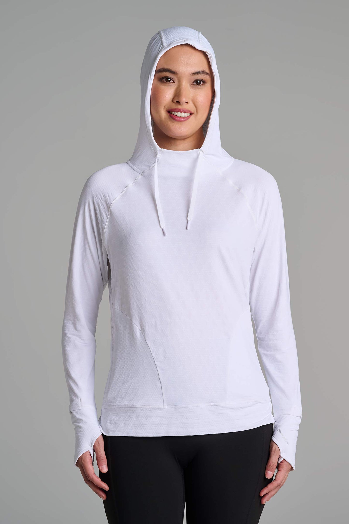 Women's Arabella Hoodie | White Diamond Jacquard