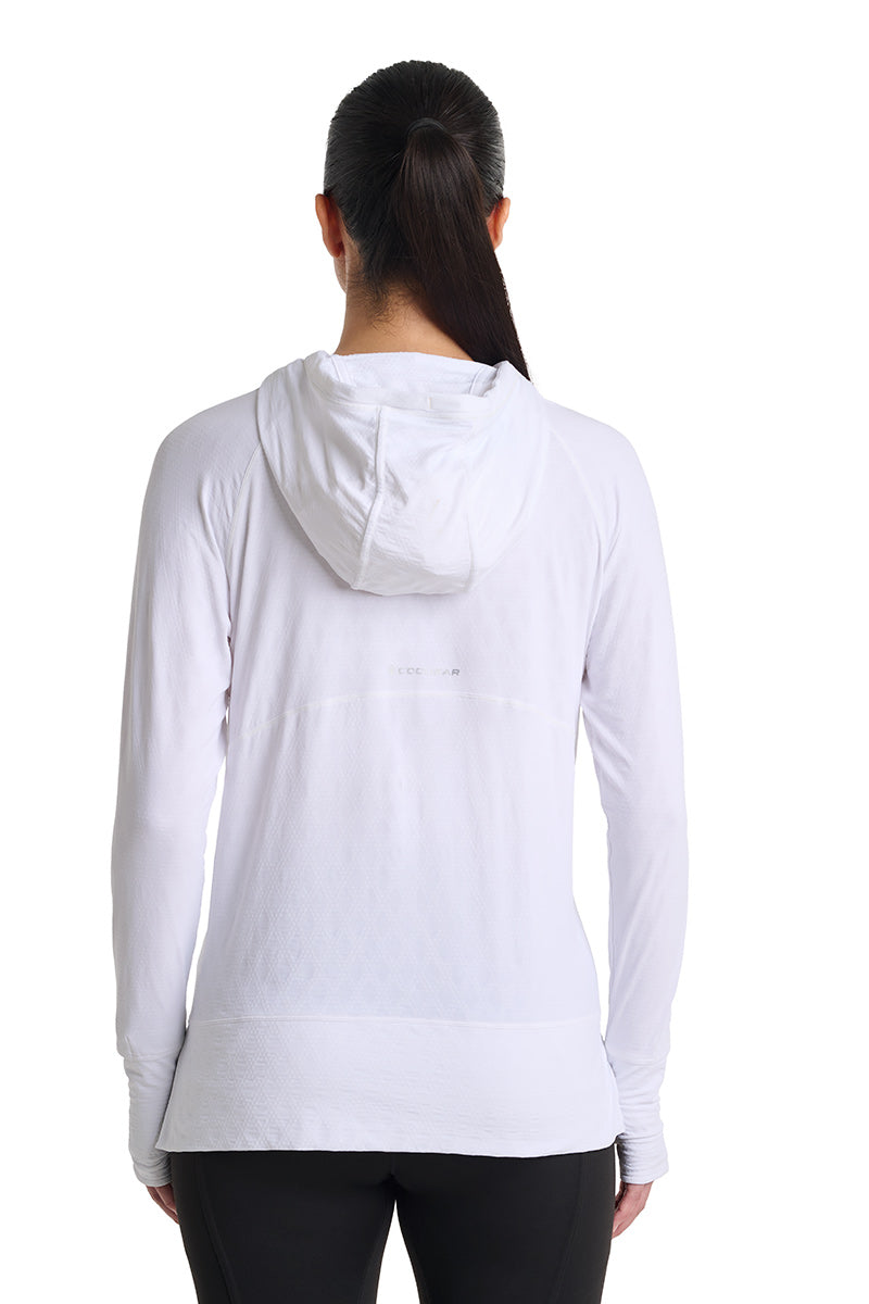 Women's Arabella Hoodie | White Diamond Jacquard