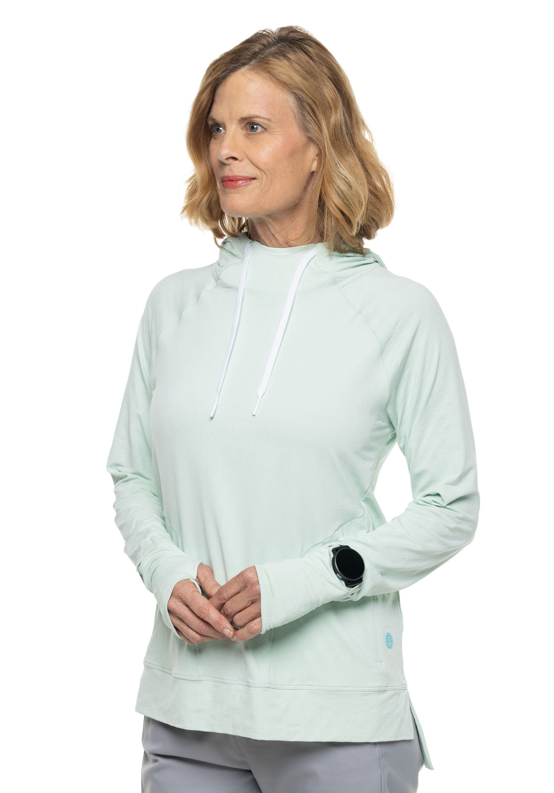 Color_Misty Aqua Diamond Jacquard