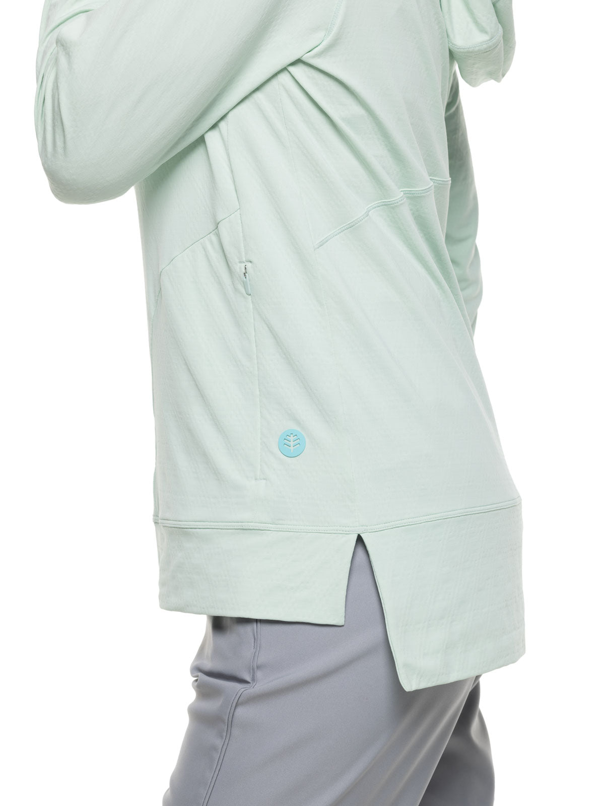 Color_Misty Aqua Diamond Jacquard