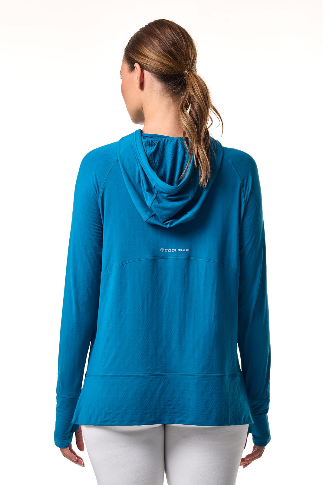 Women's Arabella Hoodie | Bluejay Diamond Jacquard