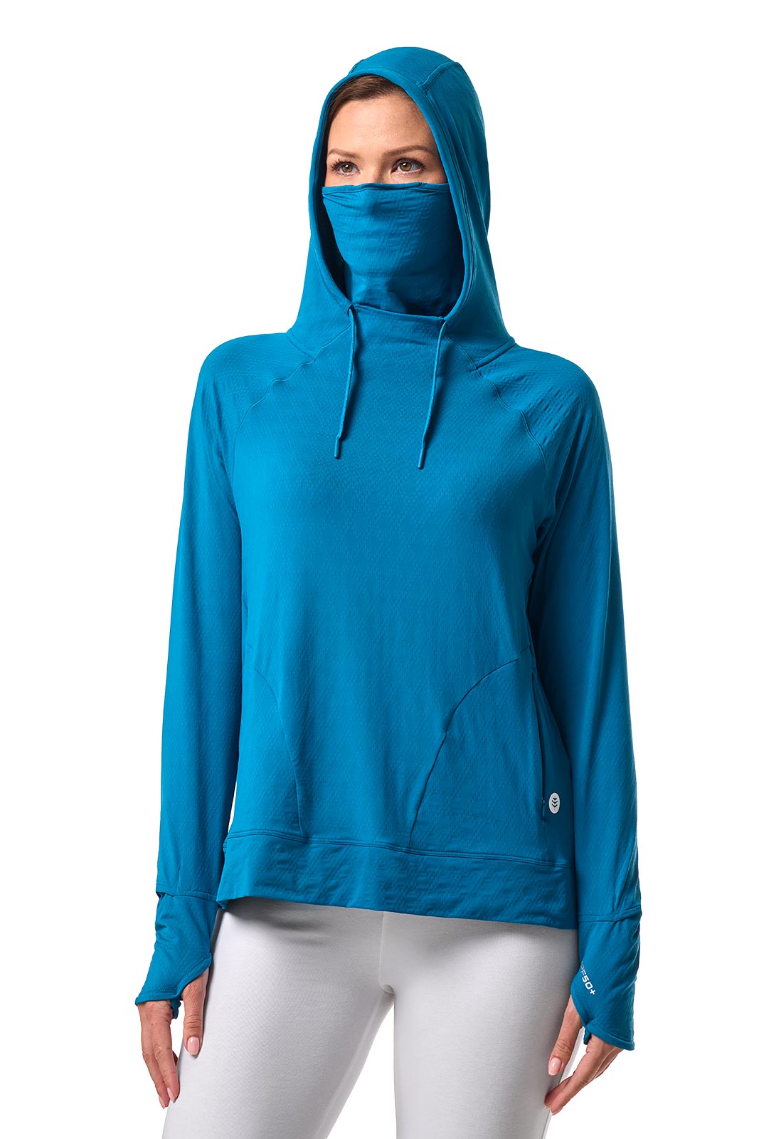 Women's Arabella Hoodie | Bluejay Diamond Jacquard