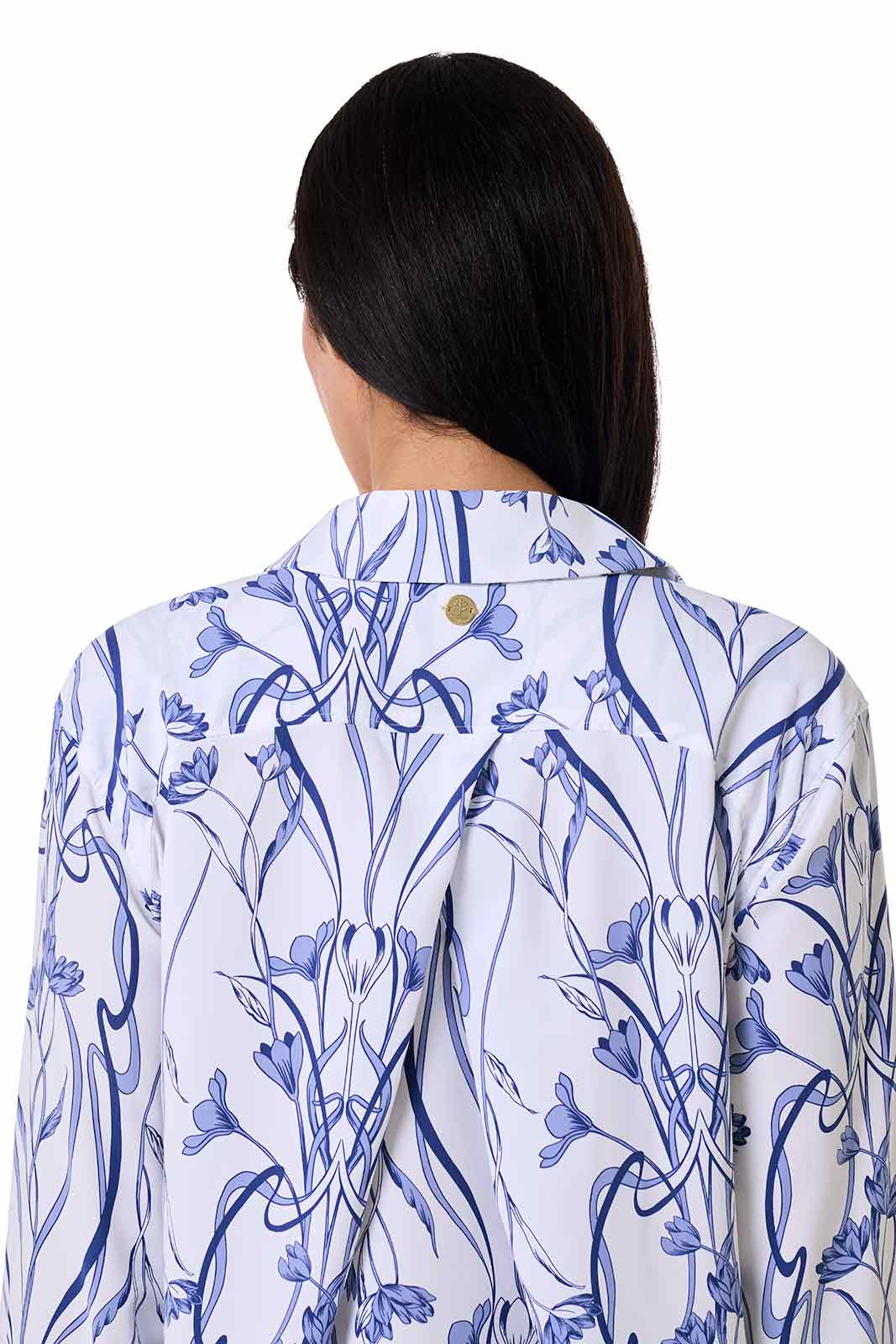 Women's Koesta Cover-Up | White Iris Dusk