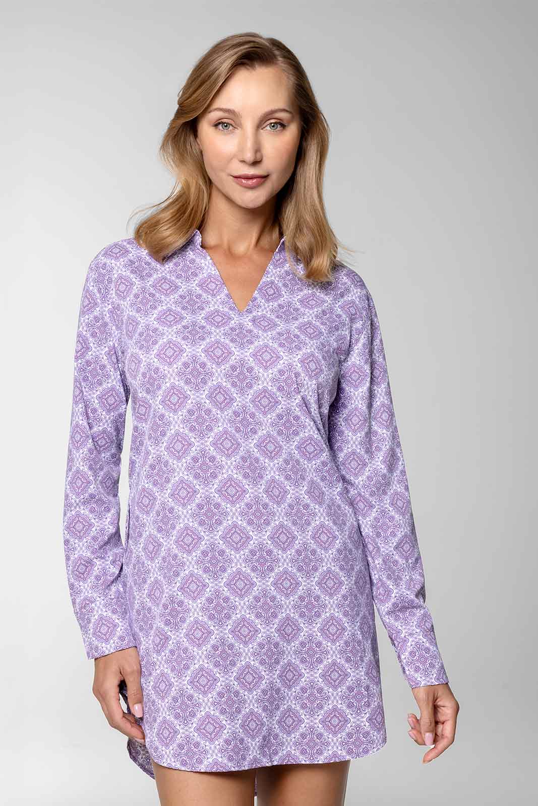 Women's Koesta Cover-Up | Lavendula Diamond Mandala