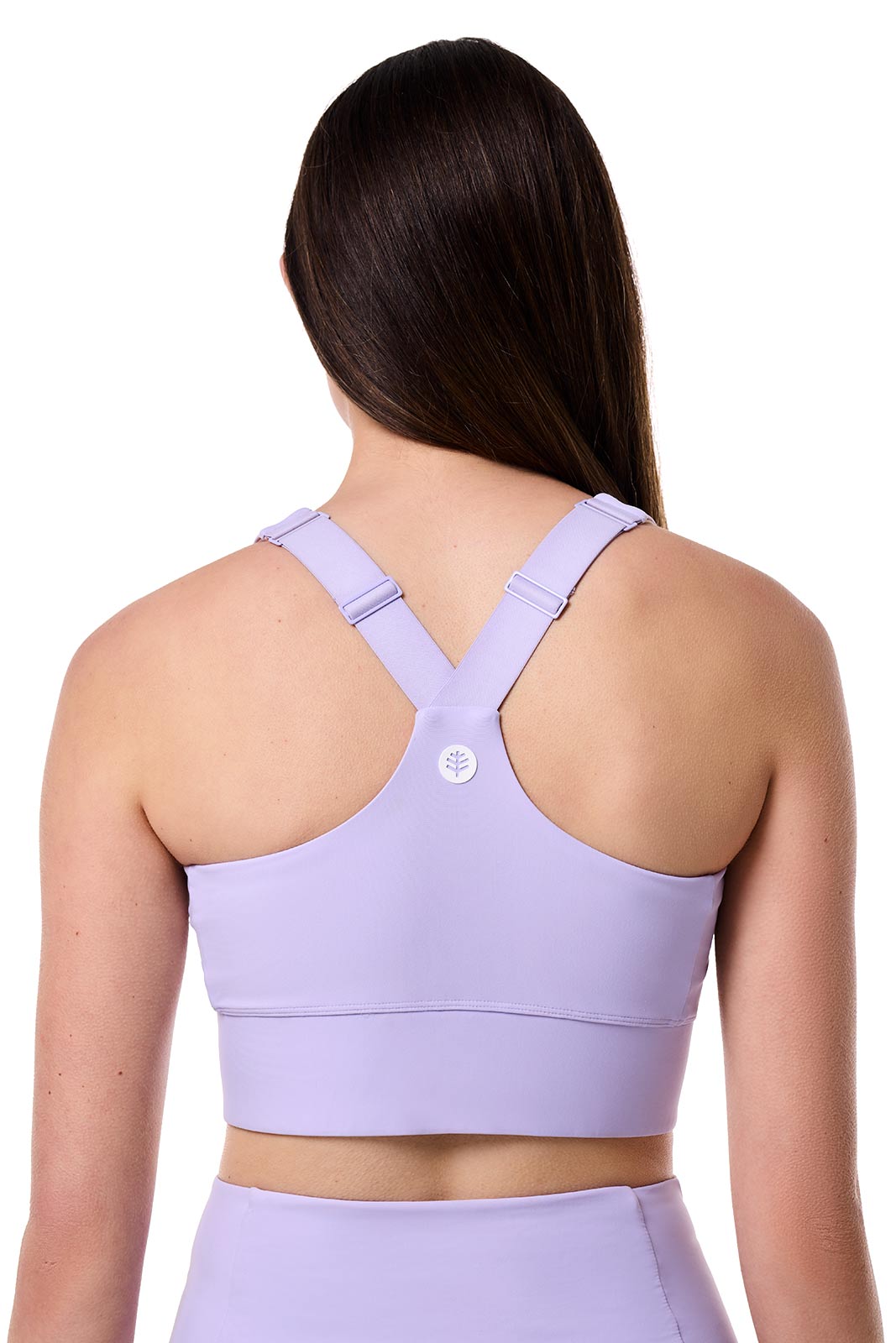 Women's Medley Zip-Up Swim Bra | Lavendula
