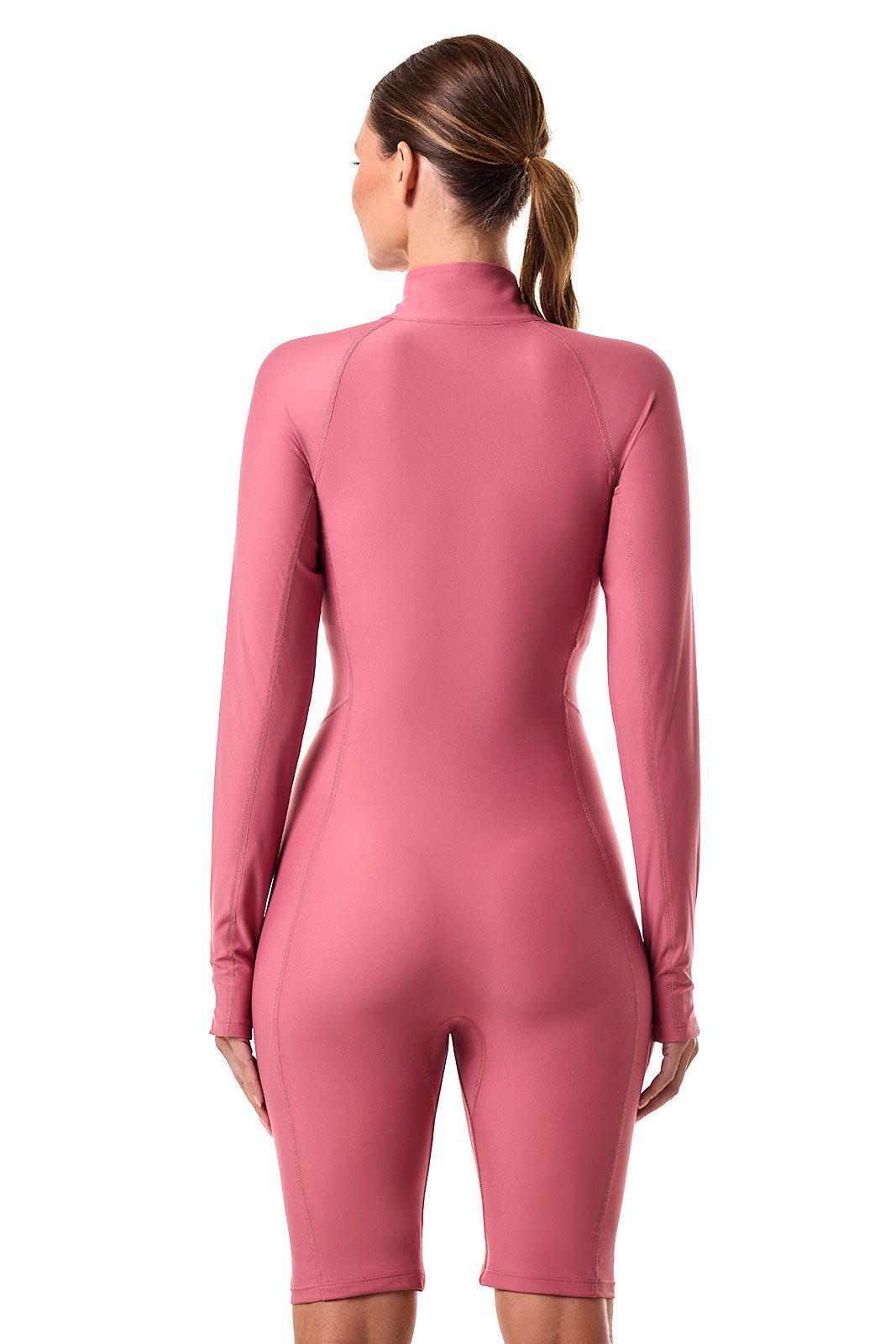 Women's Alana Knee Length Swimsuit | Terracotta Rose