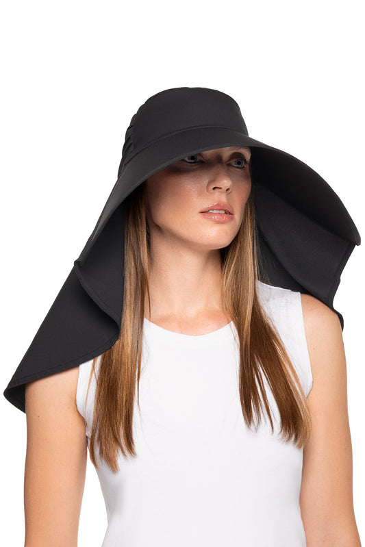 Women's Anastasia Elegant Full Coverage Hat | Black