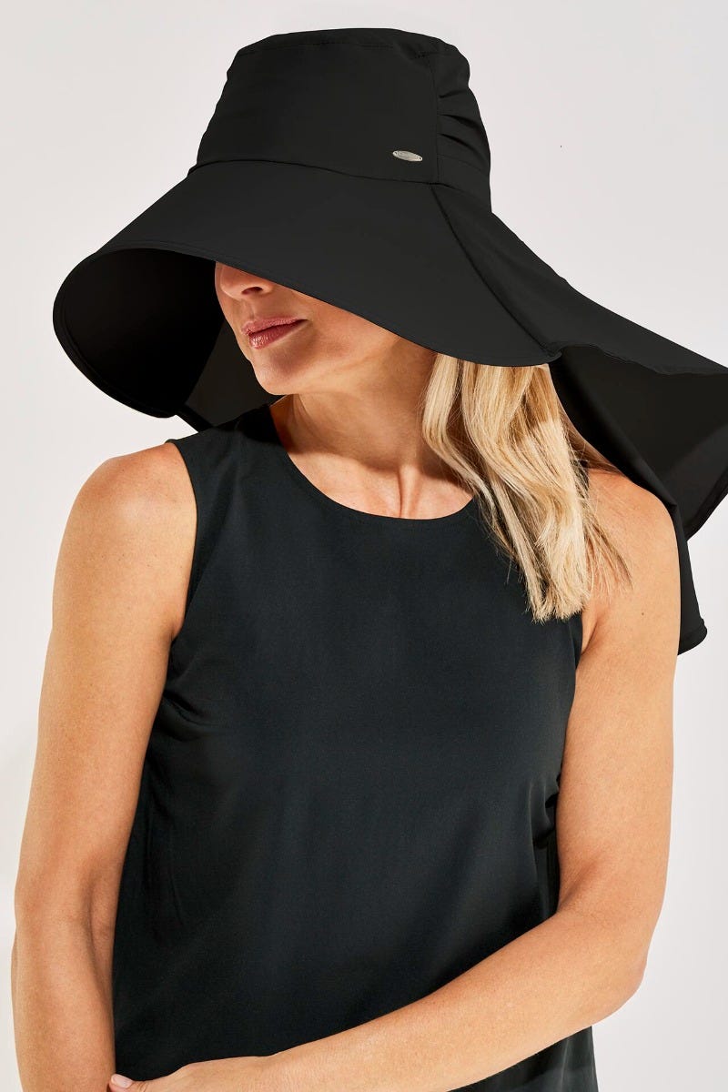 Women's Anastasia Elegant Full Coverage Hat | Black