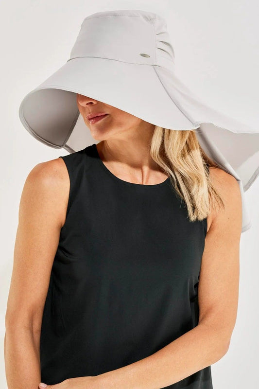 Women's Anastasia Elegant Full Coverage Hat | Stone Grey