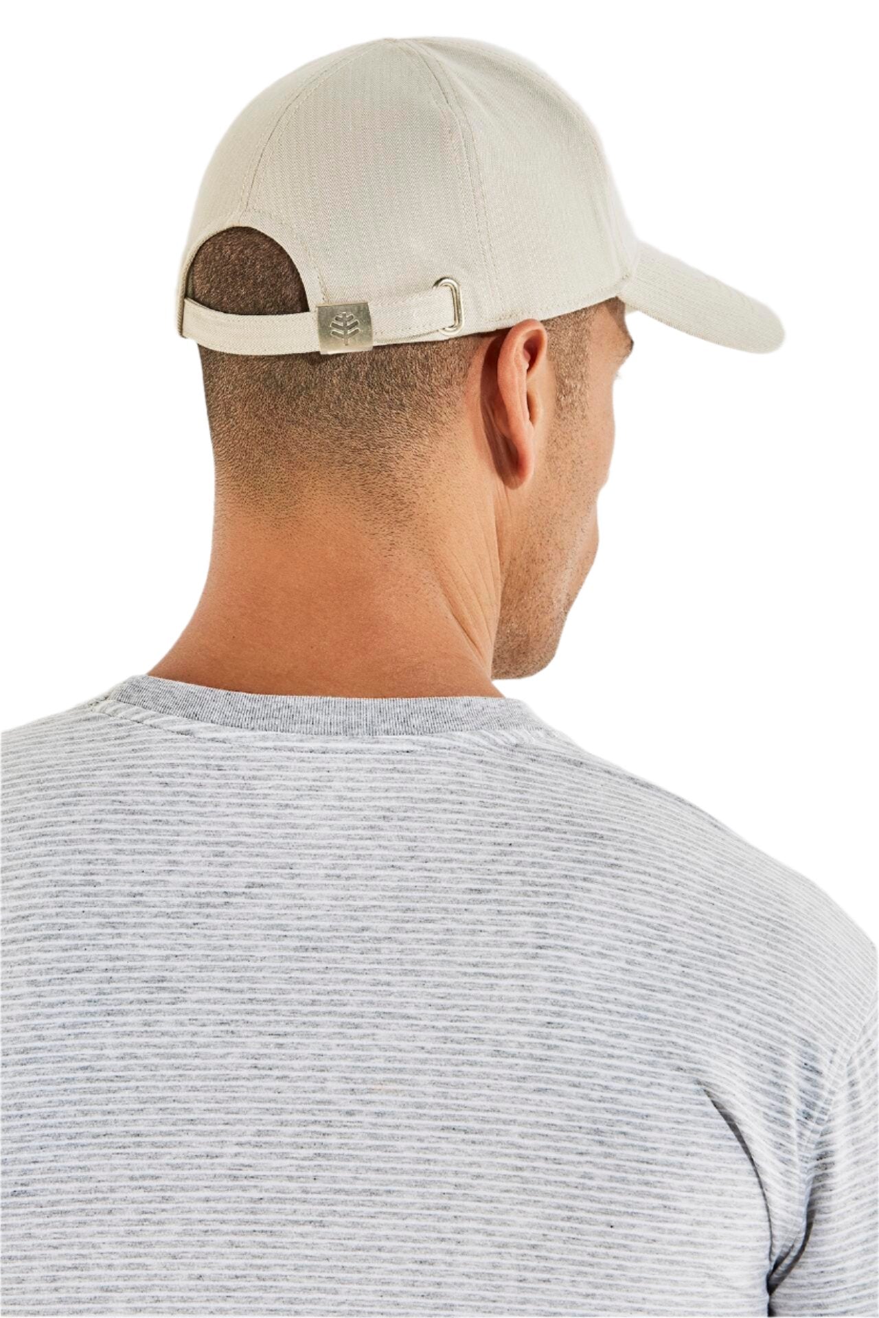 Unisex Zayne Cotton Ball Cap | Natural