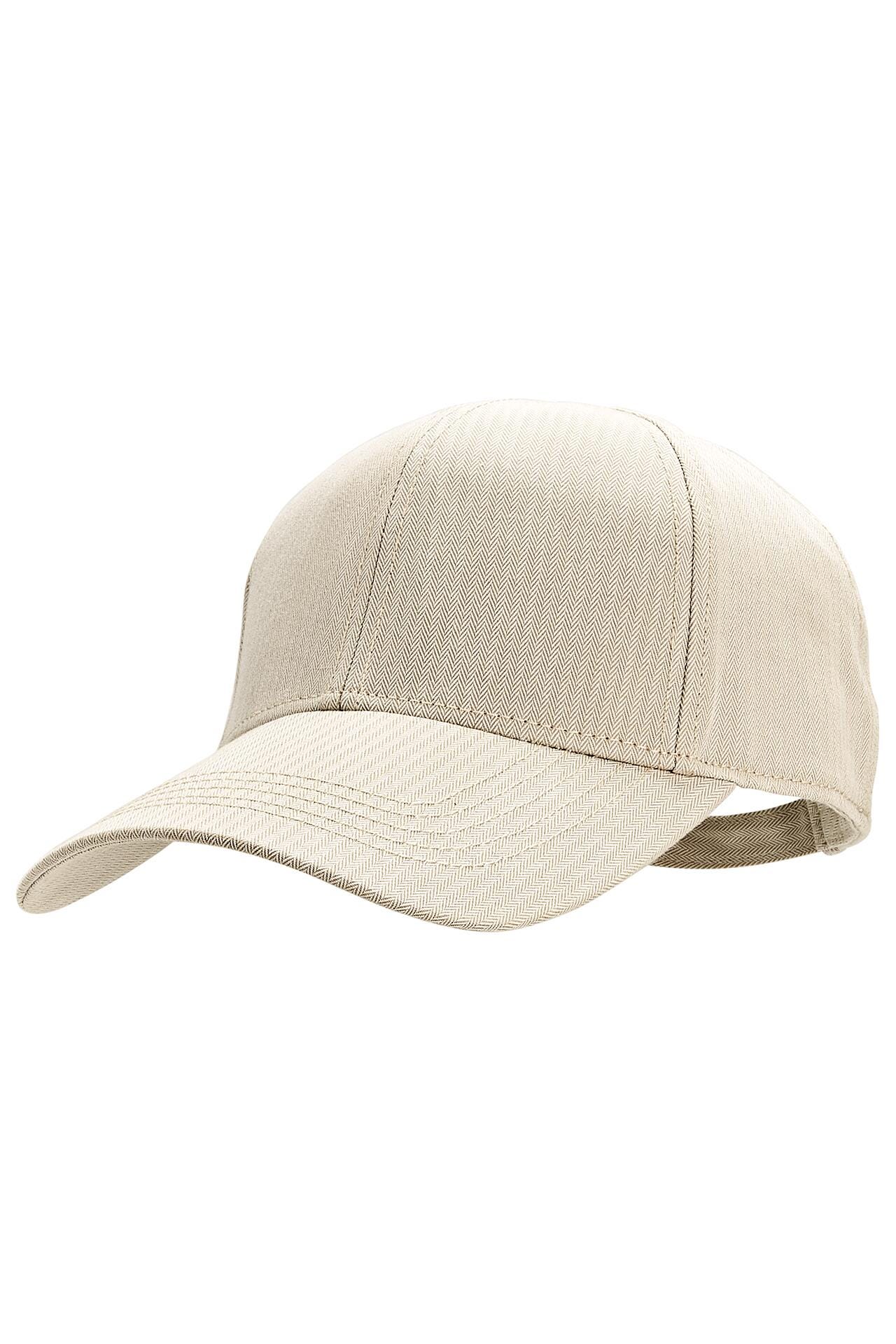 Unisex Zayne Cotton Ball Cap | Natural
