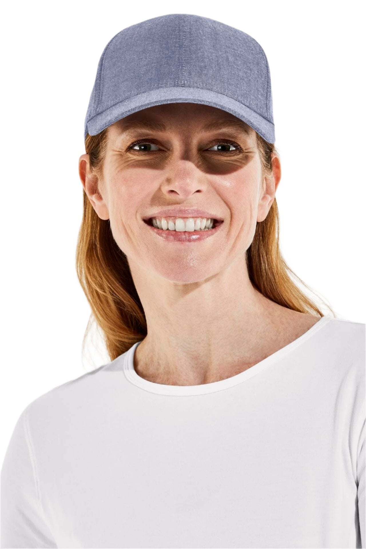 Unisex Zayne Cotton Ball Cap | Denim Blue