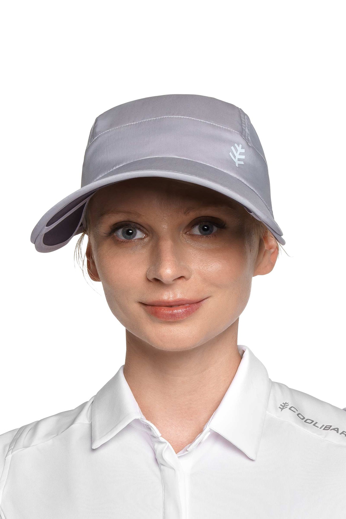 Visera parasol convertible Olivia para mujer | Negra 