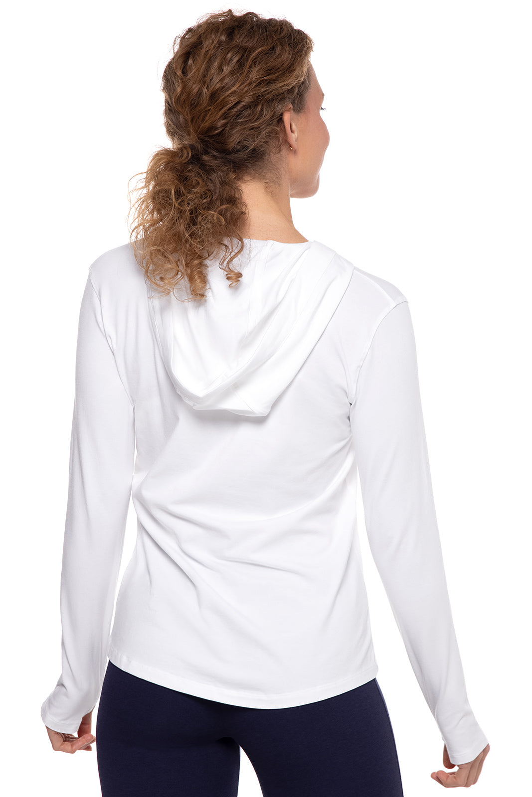 Women's Catalina Hoodie Tunic Top | White
