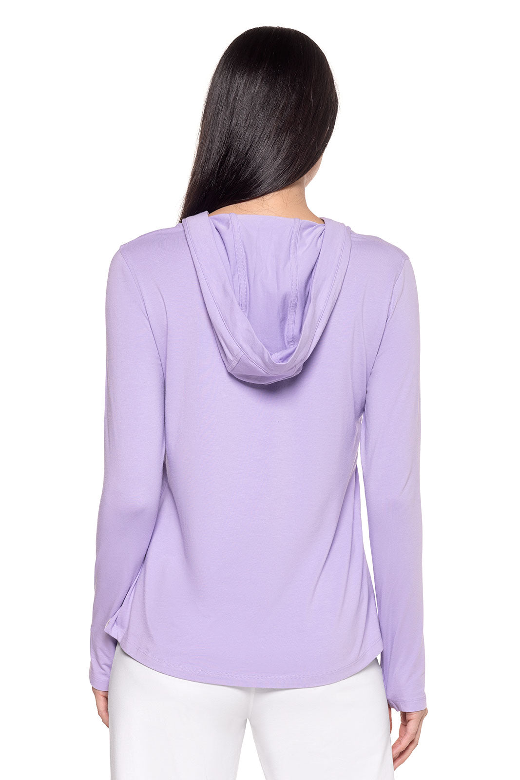 Women's Catalina Hoodie Tunic Top | Lavendula