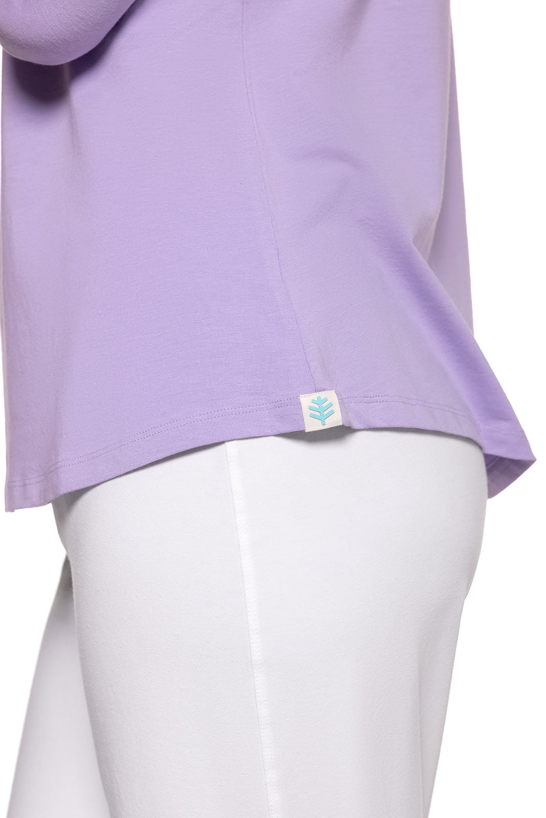 Women's Catalina Hoodie Tunic Top | Lavendula