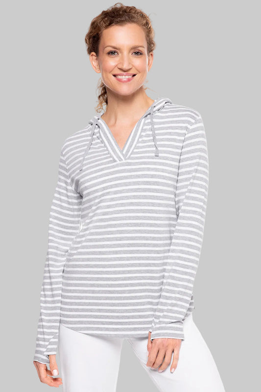 Color_Grey/White Stripe