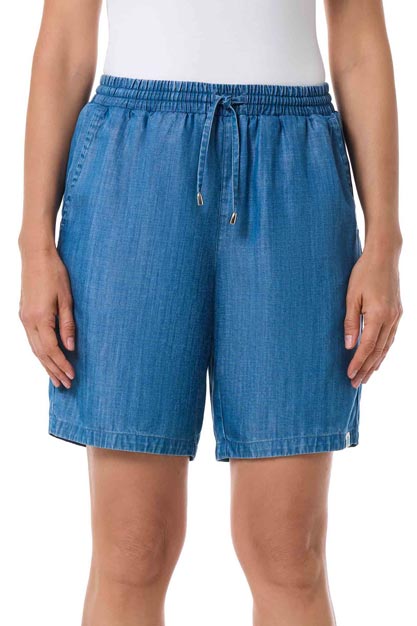 Women's Enclave Chambray Shorts | Light Indigo Chambray