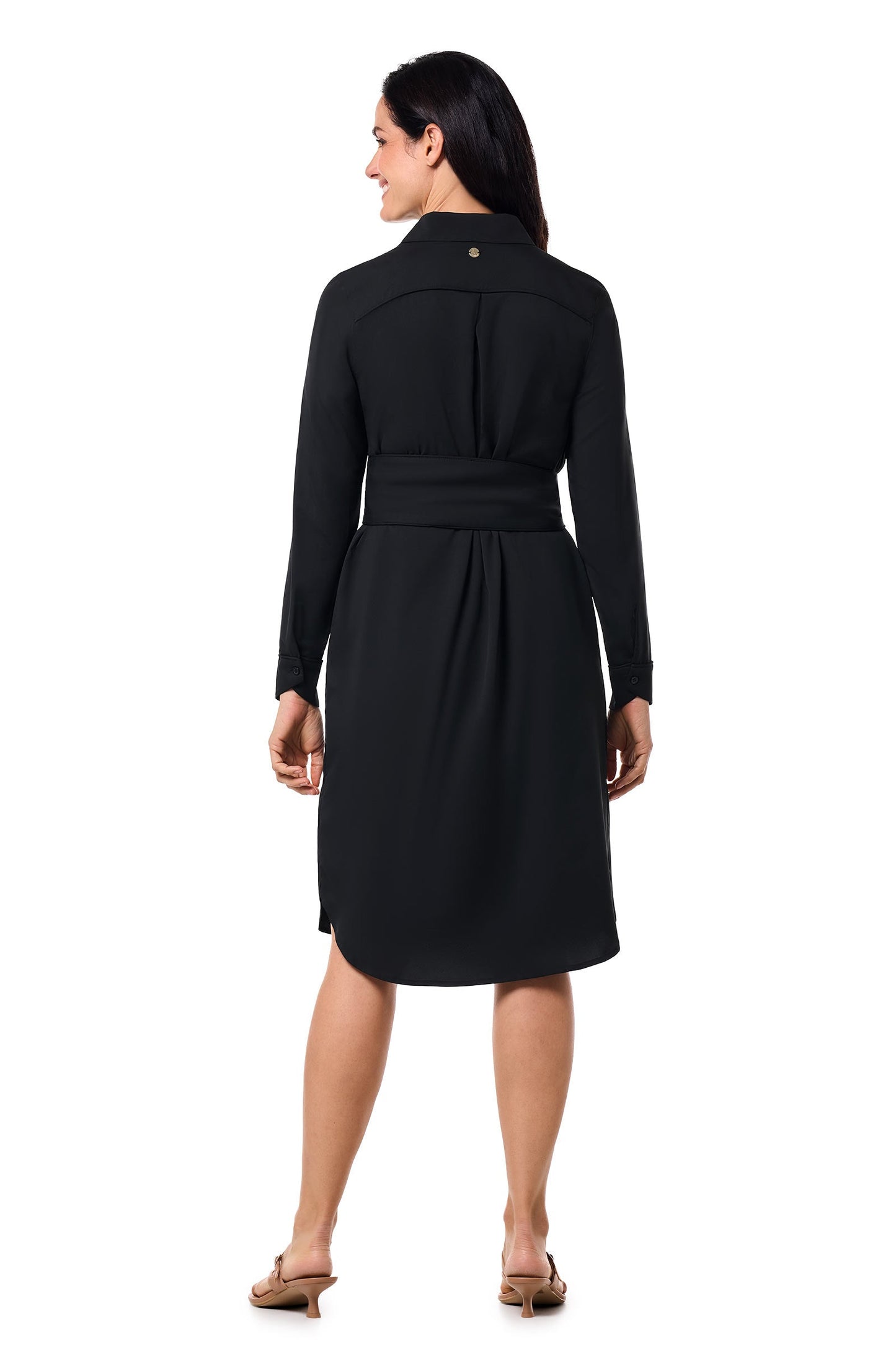 Women's Kitts Shirt Dress | Black
